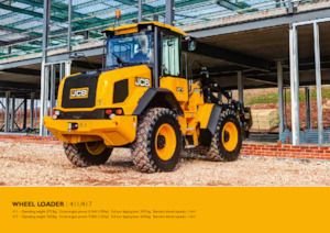Chargeuses sur pneus JCB 417 HT