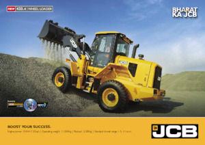Chargeuses sur pneus JCB 433-4