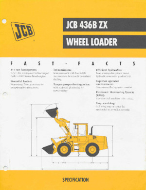 Chargeuses sur pneus JCB 436 B ZX