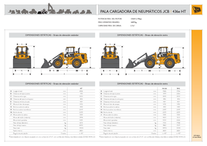 Chargeuses sur pneus JCB 436e HT