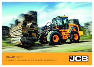 Chargeuses sur pneus JCB 437 ZX