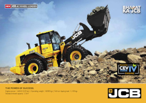 Chargeuses sur pneus JCB 455-4