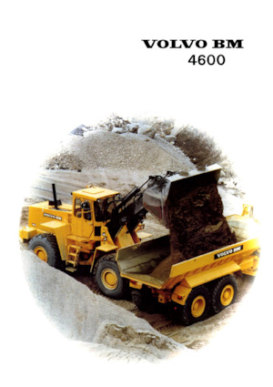 Chargeuses sur pneus Volvo 4600