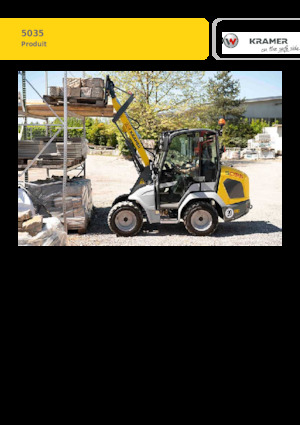 Chargeuses sur pneus Kramer 5035