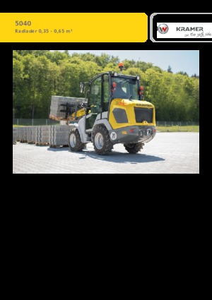 Chargeuses sur pneus Kramer 5040