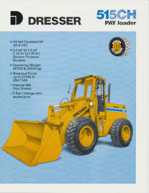 Chargeuses sur pneus Dresser 515 CH