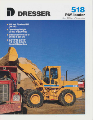 Chargeuses sur pneus Dresser 518