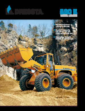 Chargeuses sur pneus Dressta 520 E