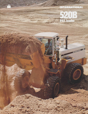 Chargeuses sur pneus International Harvester 520B