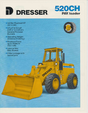 Chargeuses sur pneus International Harvester 520CH