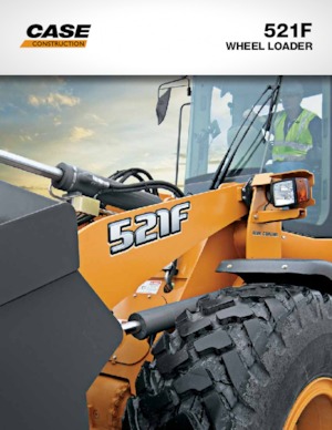 Chargeuses sur pneus Case 521 F