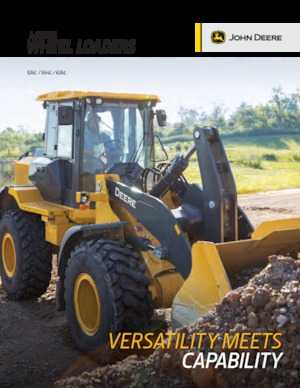 Chargeuses sur pneus John Deere Construction 624L