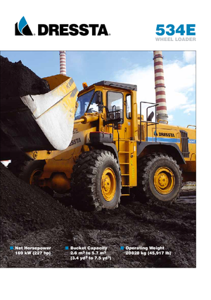 Chargeuses sur pneus Dressta 534 E