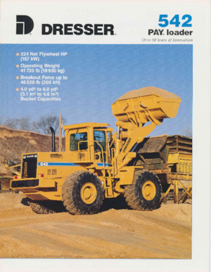 Chargeuses sur pneus Dresser 542