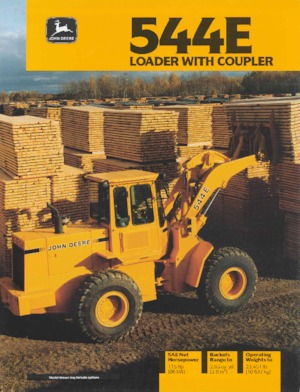 Chargeuses sur pneus John Deere Construction 544 E TC