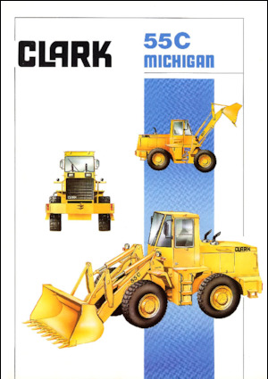 Chargeuses sur pneus Clark Michigan 55C