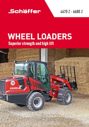 Chargeuses sur pneus Schäffer 5470 Z 