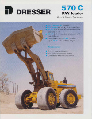 Chargeuses sur pneus Dresser 570 C