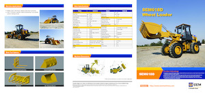 Chargeuses sur pneus SEM 618D