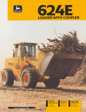 Chargeuses sur pneus John Deere Construction 624 E