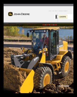 Chargeuses sur pneus John Deere Construction 544 K