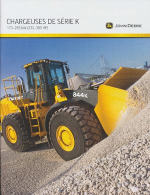 Chargeuses sur pneus John Deere Construction 844 K