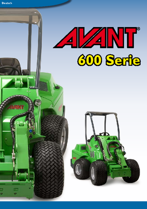 Chargeuses sur pneus Avant Tecno Avant 635