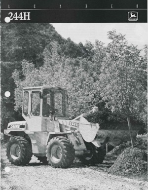 Chargeuses sur pneus John Deere Construction 244 E