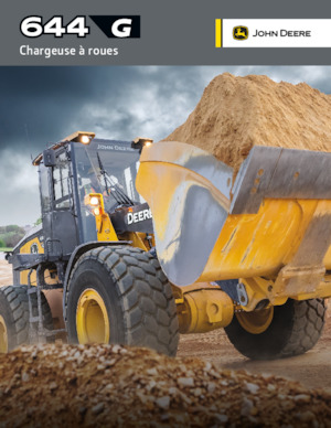 Chargeuses sur pneus John Deere Construction 544 G