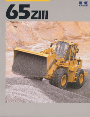 Chargeuses sur pneus Kawasaki 65Z III