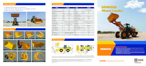 Chargeuses sur pneus SEM 668D