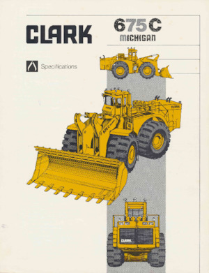 Chargeuses sur pneus Clark Michigan 675C