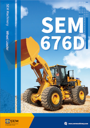 Chargeuses sur pneus SEM 676D