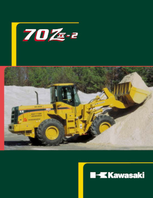Chargeuses sur pneus Kawasaki 70Z IV-2