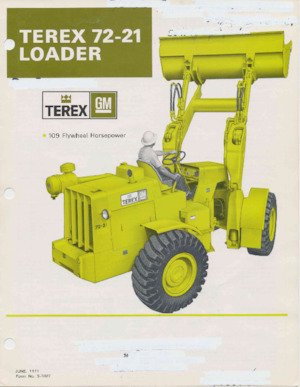 Chargeuses sur pneus Terex 72-21