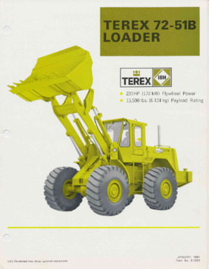 Chargeuses sur pneus Terex 72-51 B