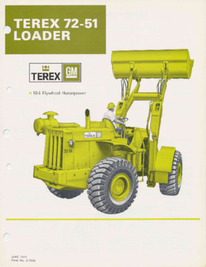 Chargeuses sur pneus Terex 72-51