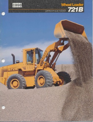 Chargeuses sur pneus Case 721 B