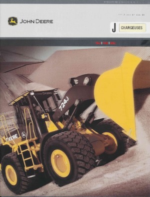 Chargeuses sur pneus John Deere Construction 744 J