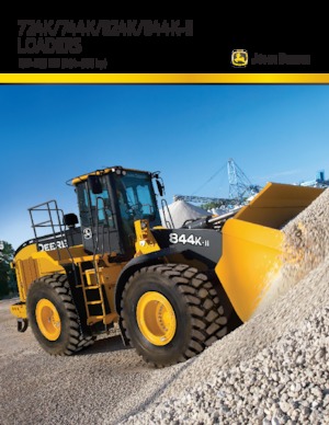 Chargeuses sur pneus John Deere Construction 824K-II