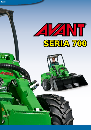 Chargeuses sur pneus Avant Tecno Avant 750