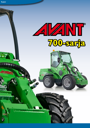 Chargeuses sur pneus Avant Tecno Avant 750