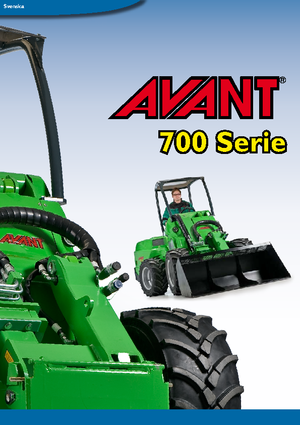 Chargeuses sur pneus Avant Tecno Avant 750