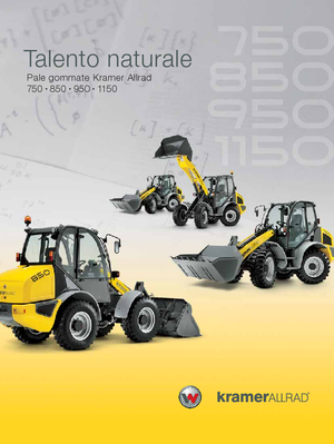 Chargeuses sur pneus Kramer 350