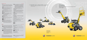 Chargeuses sur pneus Kramer 750 T