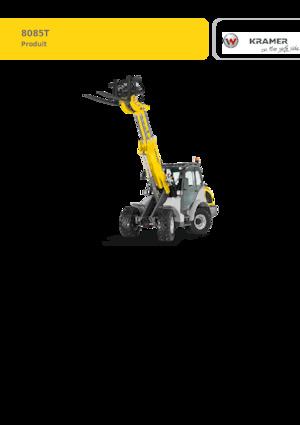 Chargeuses sur pneus Kramer 8085T