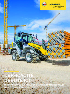 Chargeuses sur pneus Kramer 8095T