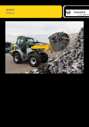 Chargeuses sur pneus Kramer 8095T