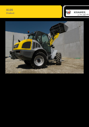 Chargeuses sur pneus Kramer 8105