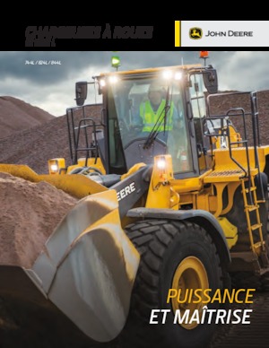 Chargeuses sur pneus John Deere Construction 844L